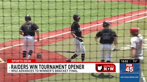 Wright State baseball wins 2024 tournament opener