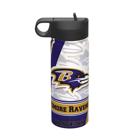 Ravens Football Team Sports Insulated Water Bottle Stainless Steel