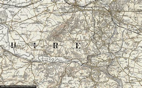 Old Maps Of Little Wenlock Shropshire Francis Frith