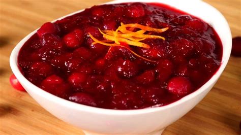 Homemade Cranberry Sauce Recipe