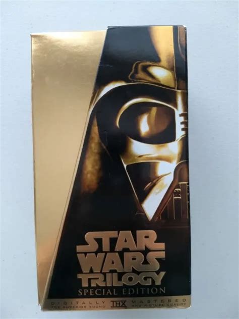 Star Wars Trilogy Vhs Special Edition Thx Digitally Mastered