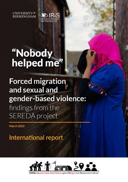 “nobody Helped Me” New Report Shines Light On Sexual And Gender Based