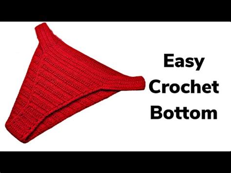 Crochet Bikini Bottom Easy Approach YouTube