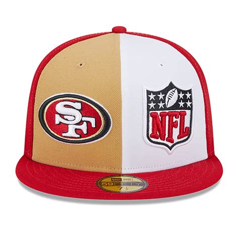 SAN FRANCISCO 49ERS 2023 SIDELINE 59FIFTY FITTED HAT – JR'S SPORTS