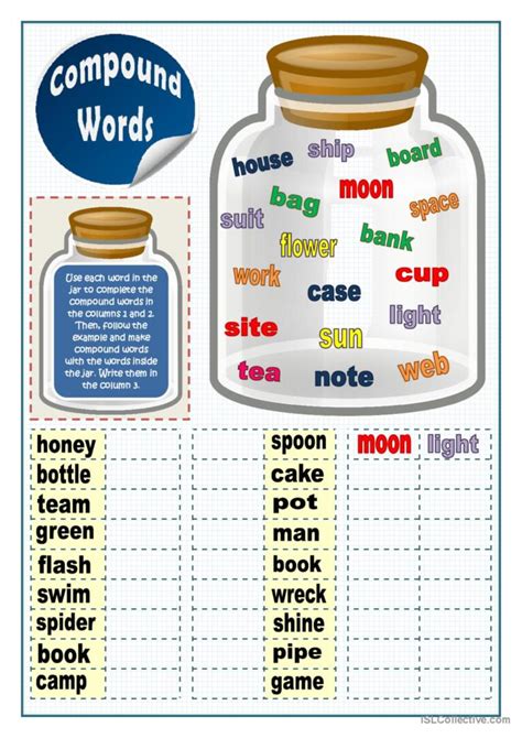 Compound Words 2 English Esl Worksheets Pdf And Doc