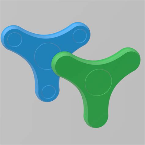 Free STL file Fidget Spinner (Print in Place)・3D printing template to ...