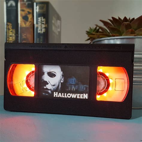 Artist Repurposes Horror VHS Tapes into Awesome Lamps - Bloody Disgusting