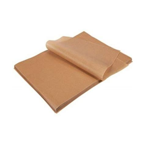 brown greaseproof paper  mm  sheets  gsm