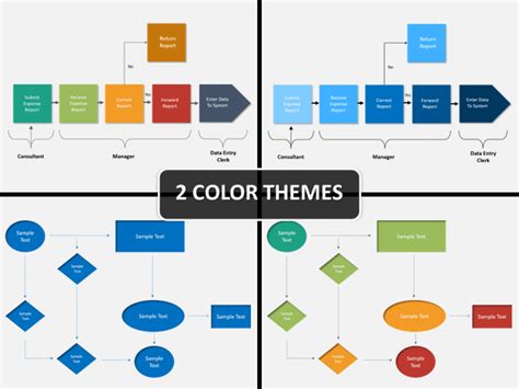 Swim Lane Diagram Template Powerpoint