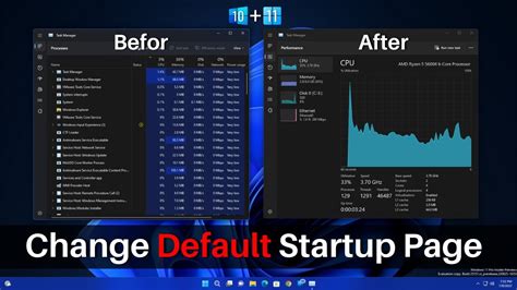 How To Change Task Manager Default Startup Page On Windows 11 And 10