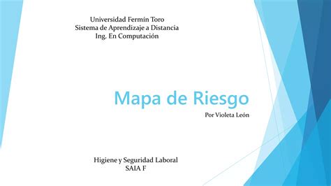 Mapa De Riesgo Ppt