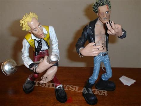 Sex Pistols Sid Vicious Johnny Rotten Figurines Tshirtslayer Tshirt