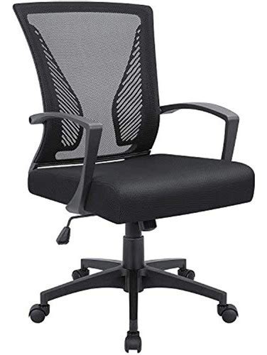 Oficina Silla De Malla Con Respaldo Medio Ergonómico Girato Meses