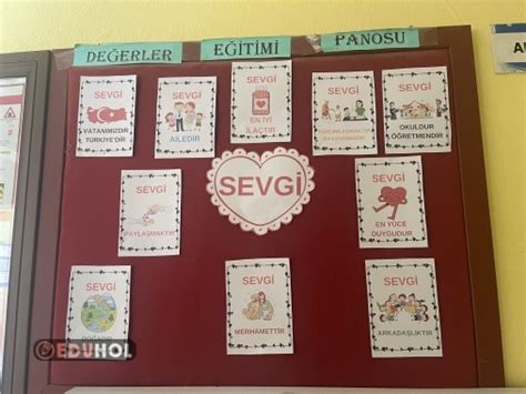 Sevgi De Erler E Itimi Panosu Eduhol Etkinlik Ndir Oyun Oyna