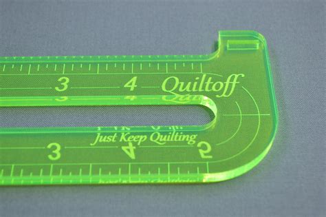 Longarm Quilting Ruler Short Buddy Quiltoff