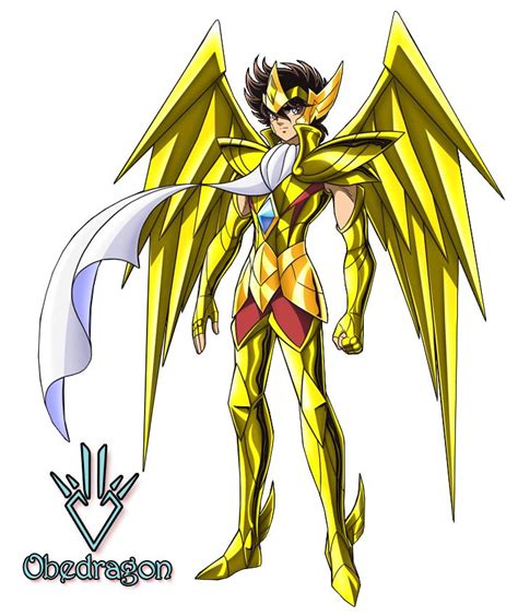 Seiya De Sagitario Saint Seiya Omega Render By Obedragon On