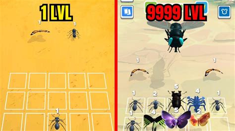 MAX LEVEL In Merge Ant Insect Fusion Gameplay Part 01 YouTube