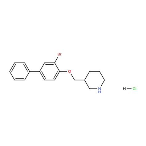 Bromo Biphenyl Yl Oxy Methyl Piperidine