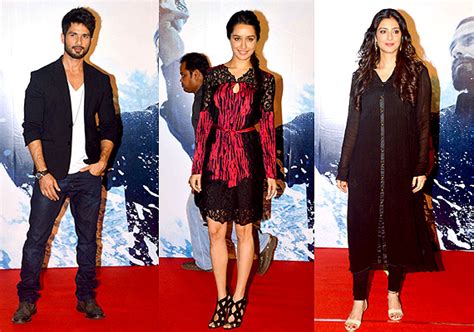 Haider cast creates suspense with 'black' ensembles (view pics) – India TV