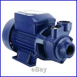 1 2HP Electric Industrial Centrifugal Clear Clean Water Pump Pool Pond