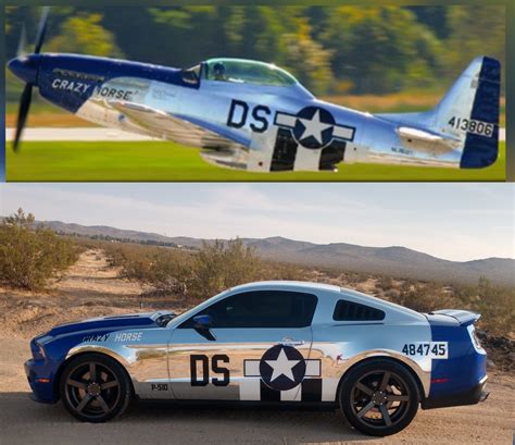 2012 Shelby Cobra Mustang Wrapped To Honor Like Stallion 51s Crazy