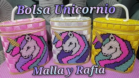 Como Hacer Una Bolsita De Unicornio Hecha De Malla Y Rafia Plastic