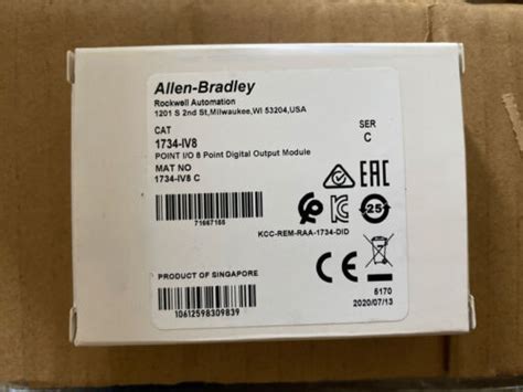 New Factory Sealed Ab Iv Ser C Point I O Point Digital Input