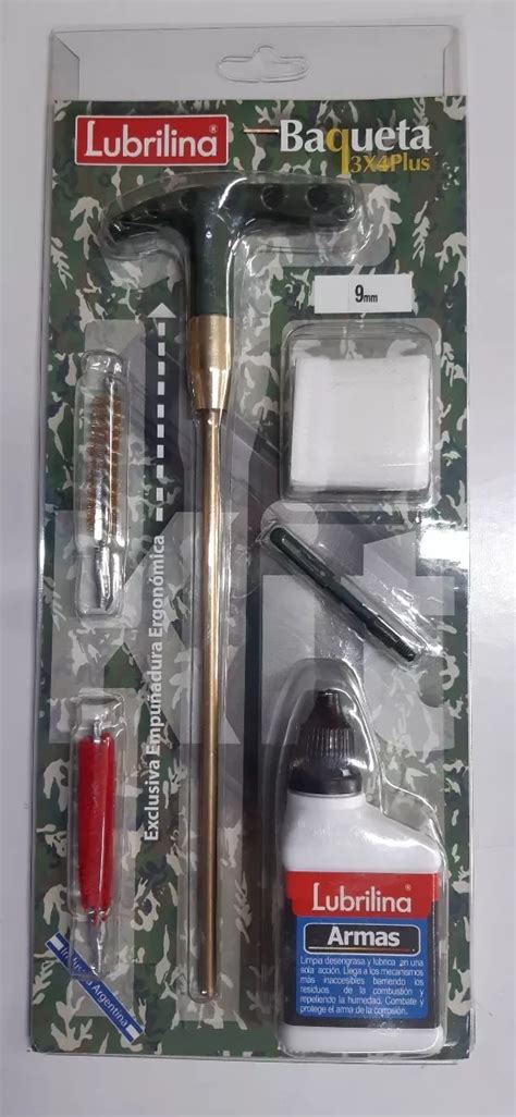 KIT LUBRILINA ARMA CORTA 9MM KITLUBRILINA9