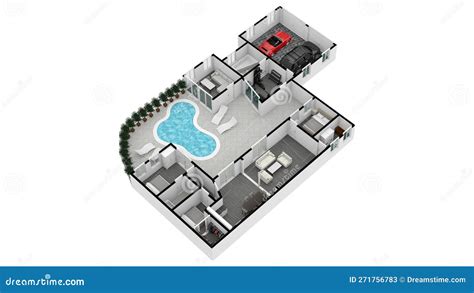 Floor Plan Ideas. Floorplan. Floorplanner. Stock Image | CartoonDealer ...