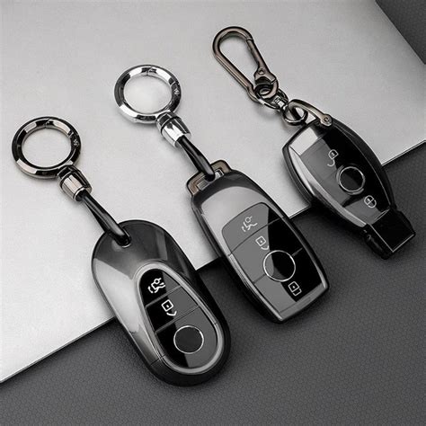 LT TPU Car Key Case Cover Shell Fob For Mercedes Benz A B C E S Class