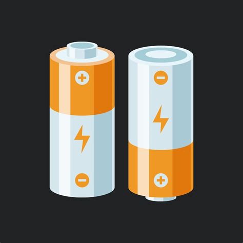 Premium Vector Battery Icon Vector Flat Style Illustration