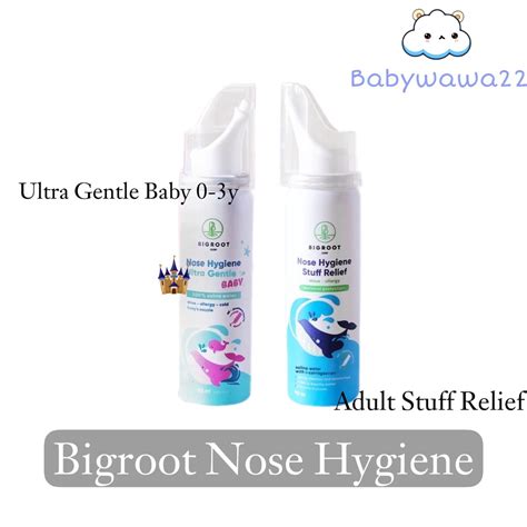 Jual Bw Bigroot Nose Hygiene Stuff Relief Ultra Gentle Baby Ml