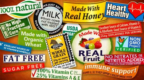 What Kind Of Health Claims Are Allowed On Food Labels Information Center