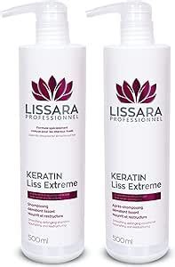 LISSARA Set Shampoo E Balsamo Ristrutturante Capelli Danneggiati