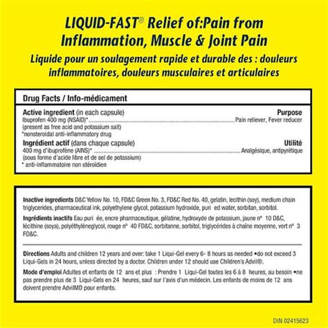 Advil Arthritis Pain Relief (400mg) | Fast & Long-Lasting