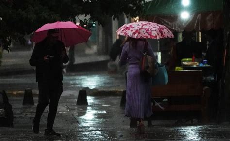 Conagua Advierten Lluvias Frías En 15 Estados De México