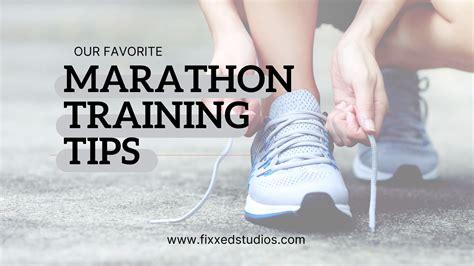 Our favorite marathon training tips! — FIXXED