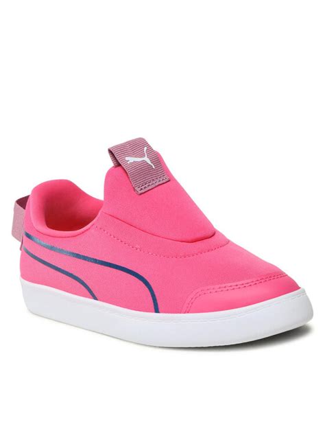 Puma Sneakers Courtflex V Slip On Ps Rosa Modivo At