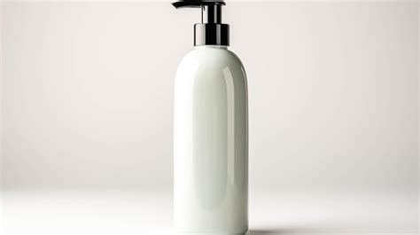 Premium Ai Image Plastic Shampoo Conditioner Bottle On White Background