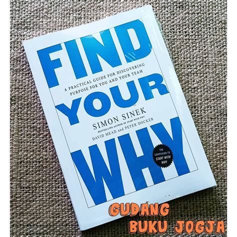 Jual Find Your Why By Simon Sinek Bahasa Inggris Shopee Indonesia