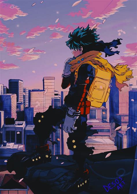 Vigilante Deku Fan Art