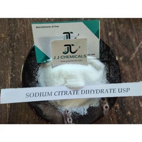 Sodium Citrate Ip Packaging Type Bag Packing Packaging Size