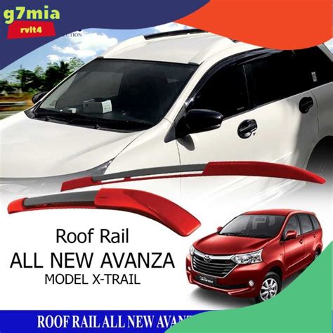 Jual Roof Rail All New Avanza Xenia Model Xtrail Roofrail Atap Mobil