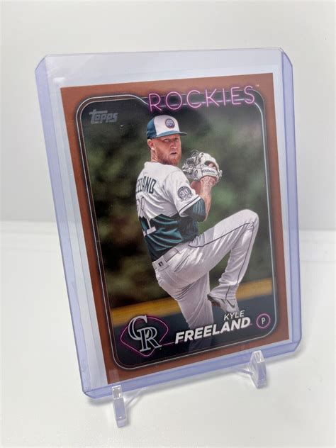 KYLE FREELAND Colorado Rockies 2024 Topps Series 1 Gold 1427 2024