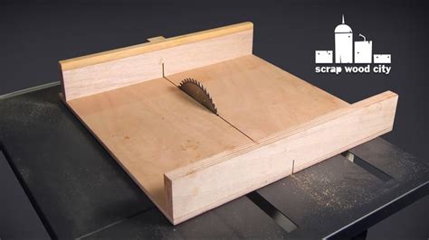 How To Make A Simple Cross Cut Sled For Your Table Saw DIY Cross