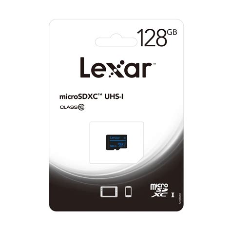 Tarjeta De Memoria Lexar 128gb Microsdh 633x Uhs I C10 U1 High