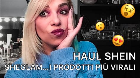 Haul Shein Tutto Beauty E Make Up Shein Sheglam Youtube