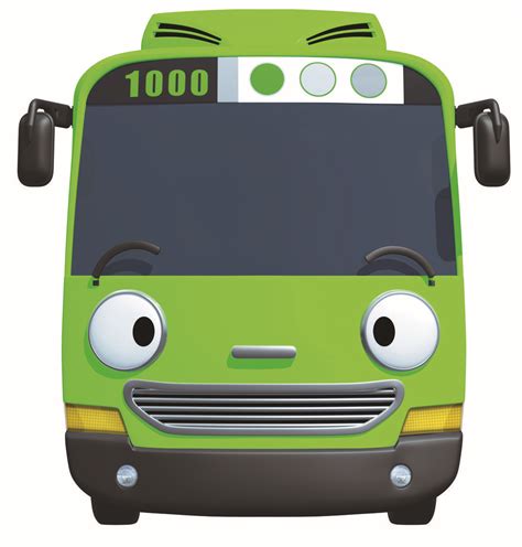 Check Out This Transparent Tayo The Little Bus Winking Png Image Artofit