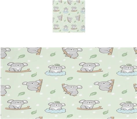 Bestwell Cute Cartoon Koala Soft Cotton Towel Sets 2 Piece 1 Bath Towel