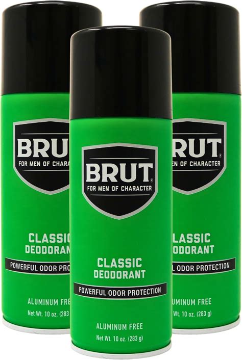 Amazon Brut Deodorant 2 7 Ounce Round Solid Classic Pack Of 3